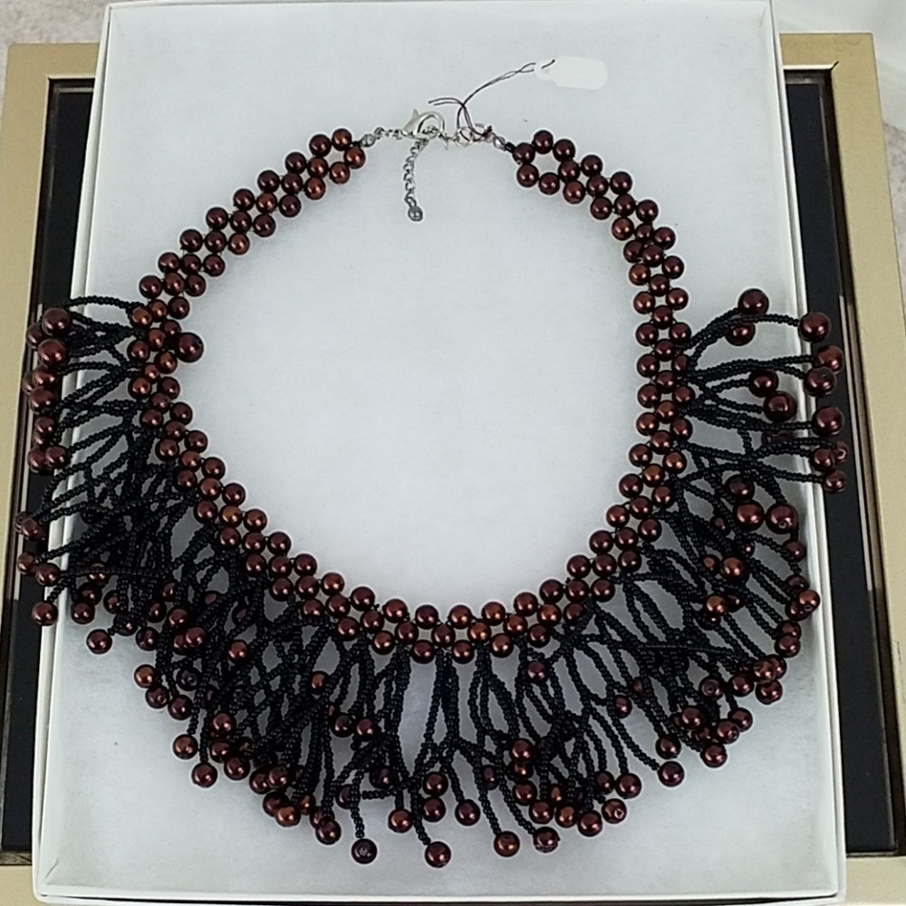 CUSTOM MADE STATEMENT NECKLACE.